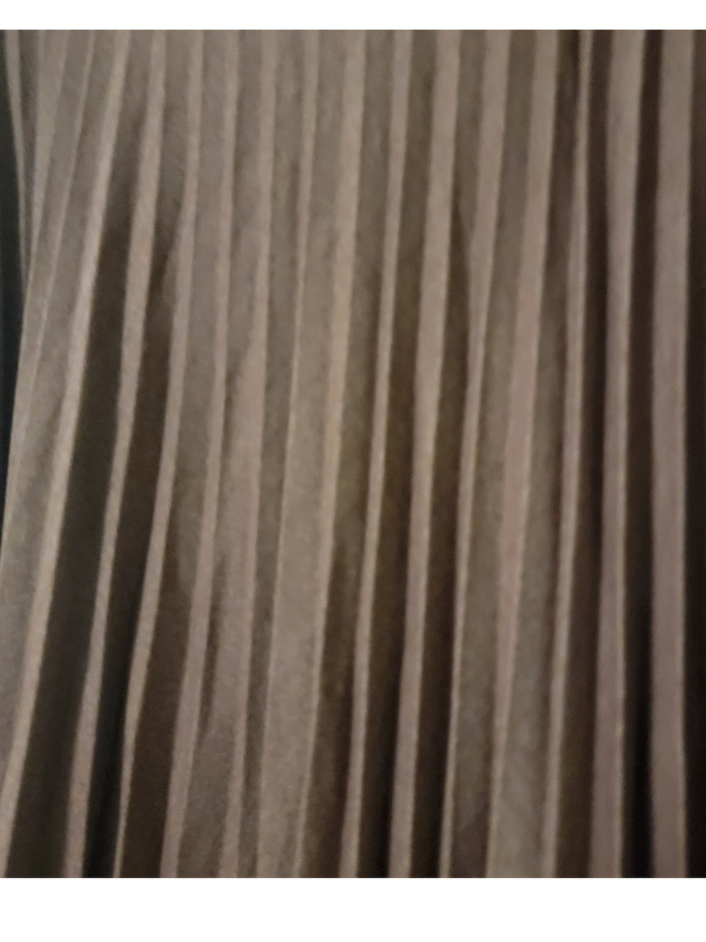 Zara Chocolate Brown A-Line Pleated Skirt - Picture 3 of 5